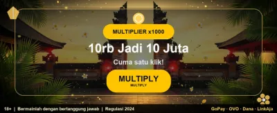 Bonus Selamat Datang 100%